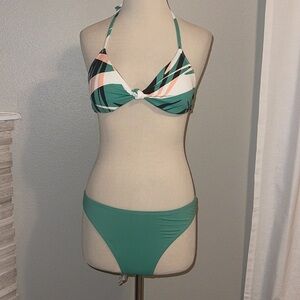 THE BIKINI LAB tropical 2 piece size medium